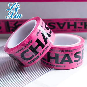 Wholesale Custom Logo Self-Adhesive Waterproof <strong>Plastic</strong> Packing Tape for Shipping Packaging with Logo <strong>Labels</strong> - Product Image 1