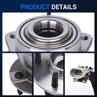 Nouvel ensemble de roulement de moyeu de roue avant Autoround 513189 pour Chevy Equinox 2005 Saturn Vue 2002-07 Pontiac Torrent 2006-1 an
