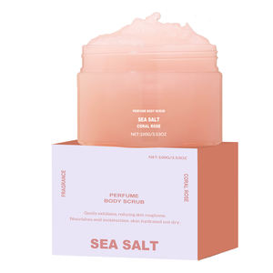Exfoliante de Sal Marina Rosa Coral 100g, Marca Privada OEM, Brillo Guerande, Hidratante, Vegano, Spa, Radiante - Product Image 1