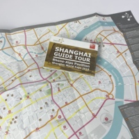 Folleto de Viaje Plegable Grande Personalizado, Diseño Multidoblado, Impresión Offset en Papel, Impresión Offset para Mapas de Ciudades, Impresión Digital