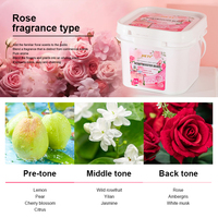 Perles de lessive parfumées Premium Jieti 1,80 KG – Parfum Camélia, Lavande, Jasmin & Rose – Anti-statique et anti-acariens