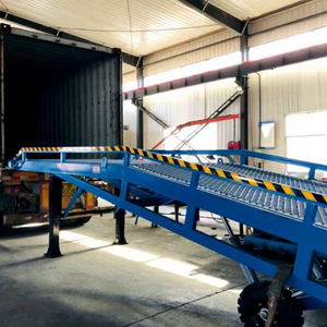 Rampa de muelle de carga hidráulica móvil portátil movible ajustable OEM 10t 12t 15t - Product Image 1