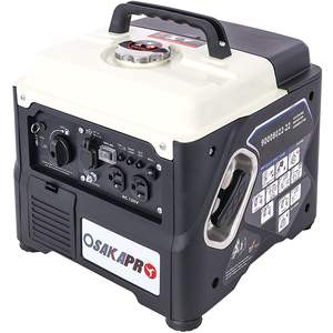 Osakapro <b>Portable</b> 1200W Gas Inverter <b>Generator</b> 60Hz 120V Ultra Quiet Recoil Start 80Cc 4L Fuel Tank - Product Image 4
