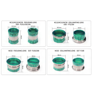 Lentille de collimation <span class=keywords><strong>laser</strong></span> HXLASER CF30D100 pour WSX KC13 KC15, lentille de collimation et de focalisation avec support de lentille D30 F75 F100 F125 F150 F200 - Product Image 4