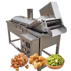 Küçük aperatifler tatlı kızartma makinesi için sürekli kızartma makinesi muz dilimleri ve patates tortilla cips