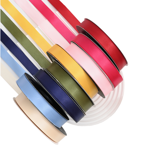 High Quality Luxury Warm Brown Satin <b>Ribbon</b> Custom Decorative <b>Ribbons</b> for Valentine's Day Gift Wrapping Wholesale - Product Image 1