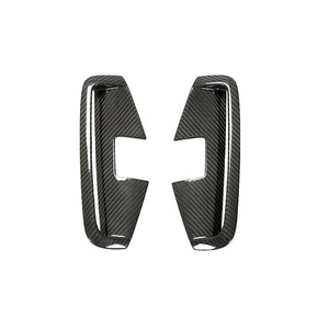 Para Serie 4 G20 G23 2020-2024, Rejilla Delantera de Fibra de Carbono, Decoración de Salida de Aire, Parachoques Delantero Estilo Deportivo, Fácil Instalación - Product Image 5