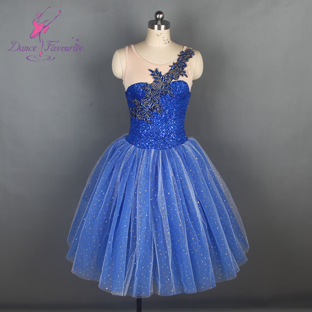 19506 Top Quality Sparkling Blue Spandex Ballet Dance Tutu Sequin Leotard  Dress Adult Girls Ballerina Dance Costume| Alibaba.com