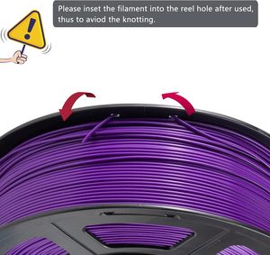 Filamento para Impresora 3D Xinrui, 1.75mm, Morado, 1KG, PLA, Resistente a la Intemperie, Piezas Funcionales para Exteriores, Precisión Dimensional, FDM 3D - Product Image 4