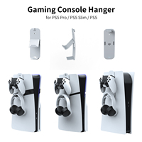 Organisateur d'équipement de jeu à double usage Contrôleur et support pour casque Configuration ergonomique de la console pour accessoire de jeu PS5