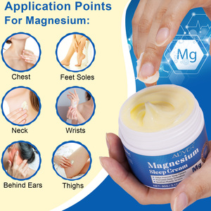 Crème de magnésium premium ALIVER <span class=keywords><strong>pour</strong></span> la relaxation corporelle, soutien du sommeil nocturne, lotion de magnésium pure <span class=keywords><strong>pour</strong></span> les muscles et les articulations - Product Image 5