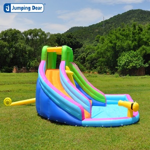 Maison <span class=keywords><strong>gonflable</strong></span> <span class=keywords><strong>gonflable</strong></span>, château <span class=keywords><strong>gonflable</strong></span>, <span class=keywords><strong>piscine</strong></span> <span class=keywords><strong>avec</strong></span> escalade, Double glissière pour enfants, offre spéciale - Product Image 3