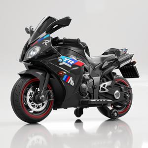 Moto électrique pour enfants 12V, moto rouge à roulettes pour enfants de 3 à 8 ans - Product Image 5
