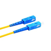 Câble de raccordement à fibre optique monomode SC-SC G657a2 FTTH du fabricant, câblage structuré et cordons de brassage à fibre optique