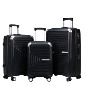 Luxury Fashionable PP Luggage Sets High Quality <strong>Trolley</strong> Suitcase with Lock Drawbar Multiple Colors Factory Wholesale Travel Bags - Product Image 1