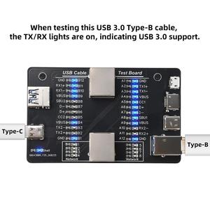 Probador de Cables de Datos Multifuncional, Módulo de Prueba de Cables de Carga USB 3.0, Detector Rápido para Cortocircuitos y Anomalías en Cables - Product Image 2