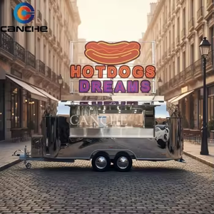 Cuisine mobile commerciale multifonctionnelle entièrement équipée, camion de cuisine, remorque, prêt à être expédié, en acier inoxydable, pour la restauration rapide aux États-Unis - Product Image 3