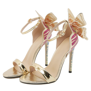 Sandalias de Tacón Alto y Fino Tridimensionales para Mujer, Zapatos de Vestir, Zapatos de Boda, Gran Oferta 2024 - Product Image 5
