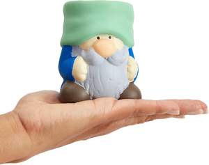 Plantadores de gnomos de jardín de cerámica pintables con creaciones brillantes - Product Image 3