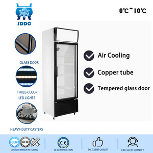 Refrigerador Comercial con Puerta <span class=keywords><strong>de</strong></span> Vidrio, Refrigerador Exhibidor - Product Image 4