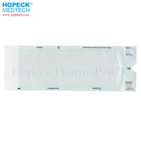 HOPECK Sachets plats à ouverture facile en nylon écologique sur mesure pour emballage médical, avec logo sérigraphié et fermeture