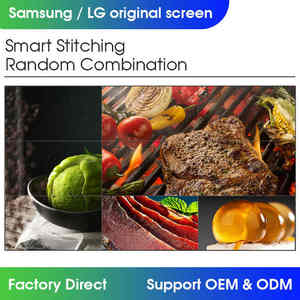 室内2*2 <span class=keywords><strong>3</strong></span>*<span class=keywords><strong>3</strong></span> 55英寸高亮度液晶电视墙，用于广告<span class=keywords><strong>3</strong></span>.5毫米窄边框数字标牌和显示器 - Product Image 6