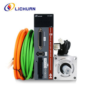 Motor Servo AC Lichuan A5 200W 400W 600W 750W 1000W dengan Driver 220V 3000RPM Kit Driver Motor Servo AC untuk Mesin Otomatis - Product Image 1