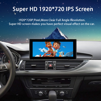 Système Linux Lecteur DVD de voiture sans fil CarPlay Android AUTO Écran 12,3 pouces 10,25 pouces pour Audi A6 A7 C7 Autoradio Stéréo Musique NAVI