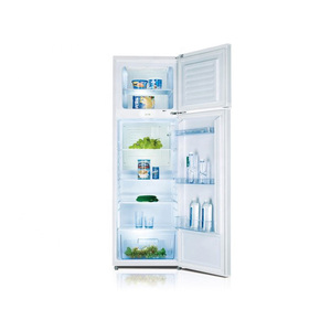 Congélateur supérieur de réfrigérateur à Double porte en verre, <span class=keywords><strong>frigo</strong></span> ouvert avec roues de 550mm de <span class=keywords><strong>largeur</strong></span>, portatif et à la mode, 302L - Product Image 4