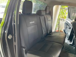 High-end Customizable Embroidery Car <strong>Seat</strong> Covers for <strong>Toyota</strong> <strong>Hilux</strong> 2010-2022 High Quality <strong>Leather</strong> Original Full Set