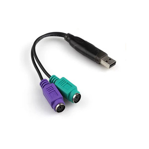 <b>Usb</b> To Ps2 <b>Adapter</b> Cable With Keyboard And Mouse Ports For Laptop <b>Plug</b> In Connection - Product Image 4