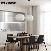 WAYMOVE Armoires de cuisine modernes de luxe Robinet Dosseret Panneau de mélamine durable Panneau de porte en acrylique Évier Charnière Évier Base Armoires