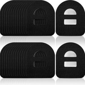 Patch adhésif rond non poreux pour <span class=keywords><strong>glucomètre</strong></span>, patch adhésif pour <span class=keywords><strong>capteur</strong></span> CGM Dexcom G6, forme personnalisée - Product Image 6