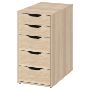Schedario mobile verticale con 5 cassetti per postazione di lavoro da ufficio - Product Image 3