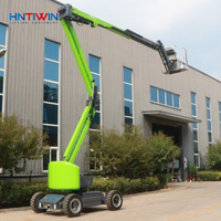 HNTIWIN Chine usine TW-V16 14m 16m 20m hauteur électrique bras incurvé plate-forme de travail ascenseurs hauteur réglable