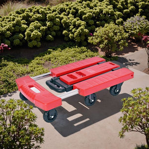 मूक विशाल भार वहन ट्रॉली पर्यावरण संरक्षण रिट्रेटेबल वैगन हैंडकार्ट कैंपिंग फोल्डिंग कार्ट - Product Image 4