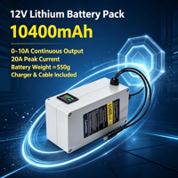 12V Lithium-Batterie Modell 12-125 mit Großer Kapazität und Intelligentem Schutz für LED-Xenon-Lampen, Audio-Ballmaschinen und Überwachungsgeräte
