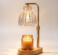 Cadeaux pour femmes, lampe chauffe-bougie avec hauteur réglable, minuterie et variateur d'intensité, cadeaux d'anniversaire pour femmes