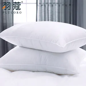2024 Luxury Hotel Linen Slipper 233TC Down Proof Fabric Hotel Duck Down Pillow
