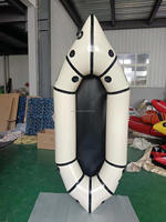 2024 Frontier New TPU Backpacking Kayak gonflable Packraft Boat en eau calme