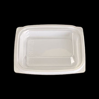 Boîte d'emballage d'œufs de poisson avec couvercle, récipient en plastique jetable pour le stockage des fruits de mer, emballage étanche