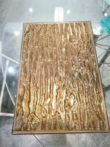 <span class=keywords><strong>Vetro</strong></span> PARTNER 3mm 4mm 5mm Trasparente Colorato Piatto Ecologico Decorativo Design Diamante Moru Nashiji Karatach per Bagno Cucina - Product Image 6
