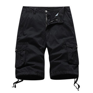 Short Cargo d'été Slim pour homme, <span class=keywords><strong>Bermuda</strong></span> <span class=keywords><strong>Chino</strong></span> tissé 100% coton, poches multiples - Product Image 6