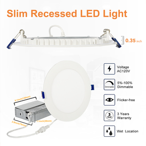 Nhà máy trực tiếp <span class=keywords><strong>6</strong></span> inch 12 Wát có thể điều chỉnh nhiệt độ màu chống chói <span class=keywords><strong>Downlight</strong></span> với hộp sắt ETL ul thích hợp cho khách sạn - Product Image 6