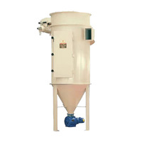 Nouveau dépoussiéreur industriel à double cyclone pour le séparateur de concasseur de matières premières de ciment de fonderie du bois-pour les opérations de scie