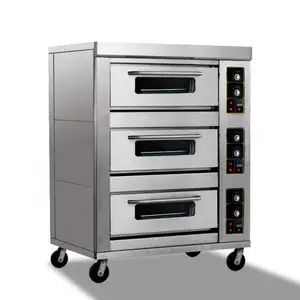 Commercial Gas Bread Baking Pizza Oven Bakery Oven For Sale/ Bakery Equipment For Sale Philippines