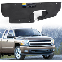 Déflecteur de déflecteur d'air supérieur du radiateur compatible avec Chevrolet Silverado 1500 2500HD 3500 2003-2007