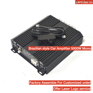 Brazilian 1 Ohm Car <strong>Subwoofer</strong> <strong>Amplifier</strong> Class D Full Range RMS 5000W Peak <strong>10000W</strong> SPL Strong Bass Monoblock Car <strong>Amplifier</strong> - Product Image 3