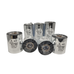 110mm * 300m ttr máy in Băng truyền nhiệt nhựa và sáp cho máy in nhãn tương thích với Ngựa Vằn TSC sắc nét - Product Image 3