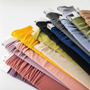 Women's Slouch Socks Solid Color Nylon Breathable Mid-Calf Casual Socks 12 Colors Available - Product Image 4